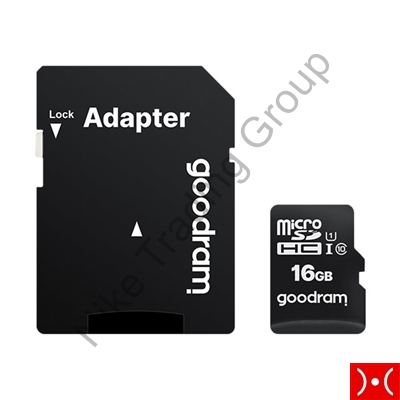 Goodram 16GB MIicro Card cl10 UHS I + adt Esc Siae